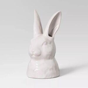 Easter Bunny Ceramic Vase White - Threshold, Target - Spring 2025